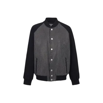 BALMAIN Embellished Bomber Jacket