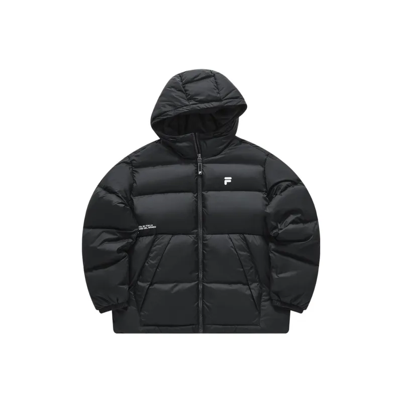 FILA FUSION Down Jacket Men's Jet Black-0