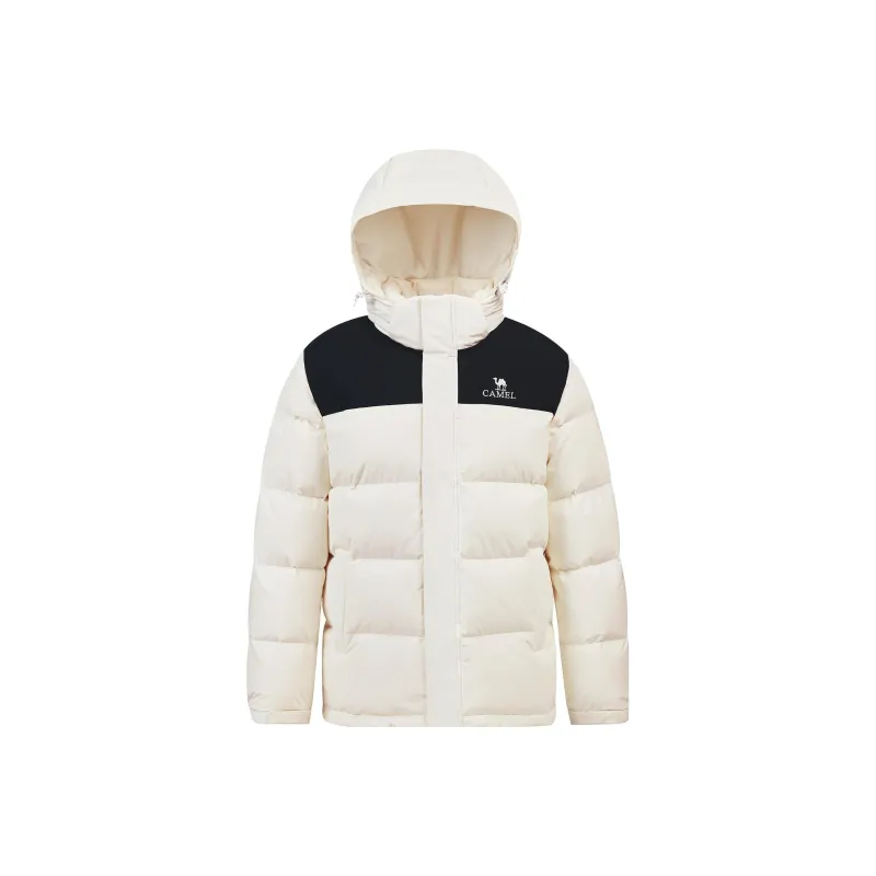 CAMEL Warm Fleece Series Down Jacket Unisex-5