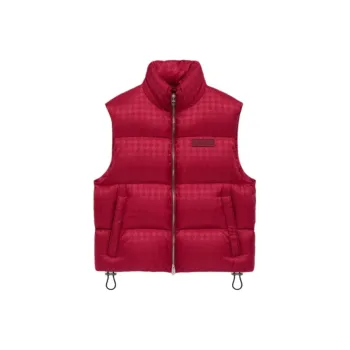 AMIRI Early Spring Collection SS25 Vest Men's Deep Red