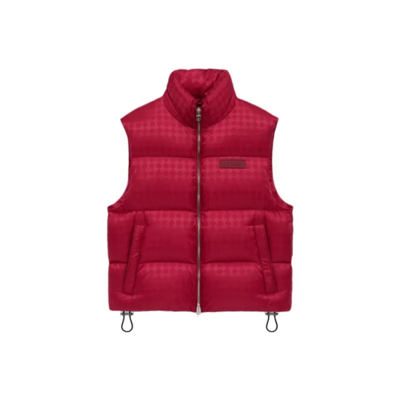 AMIRI Early Spring Collection SS25 Vest Men's Deep Red-0