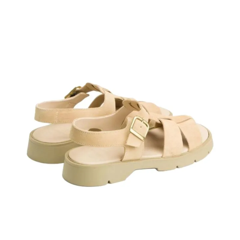 KLEMAN CLEON MANUFACTURE BALLAST V Roman Sandals Men's Light Umber-3