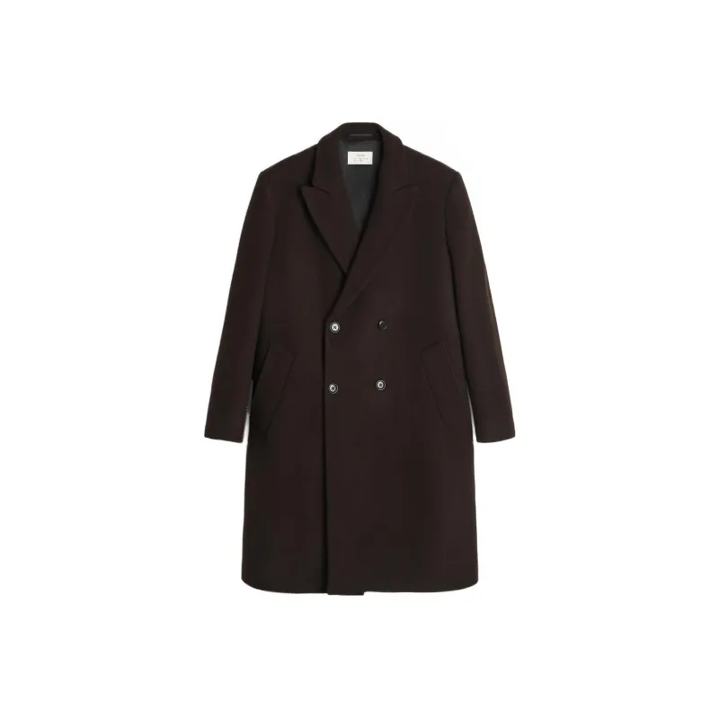 ZARA Coats Men Chocolate-0
