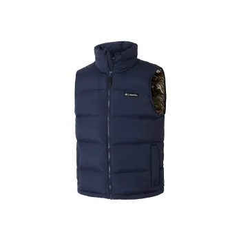 Columbia Vests Men Navy Blue