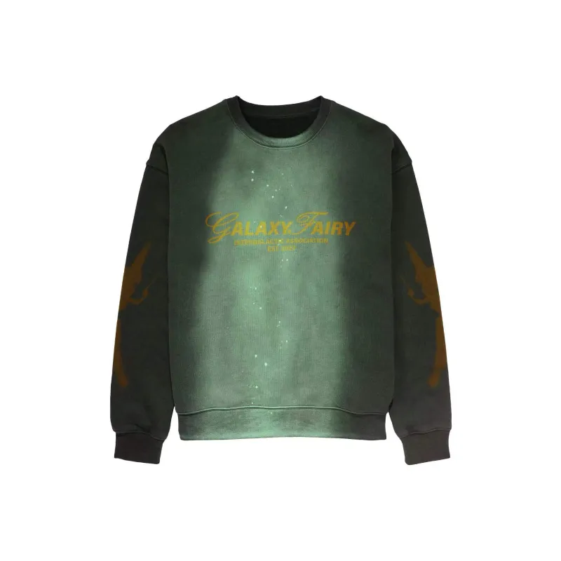 GALAXY FAIRY Sweatshirt Unisex Green-0