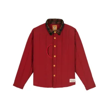 Brain Dead Puffer Button up Shirt Jacket