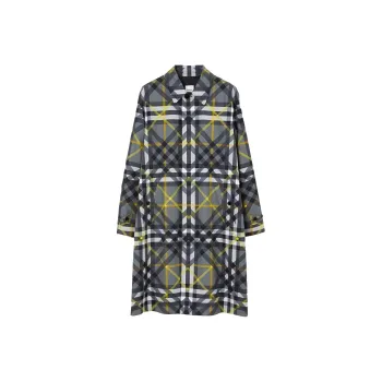 Burberry Coats Men Multicolor