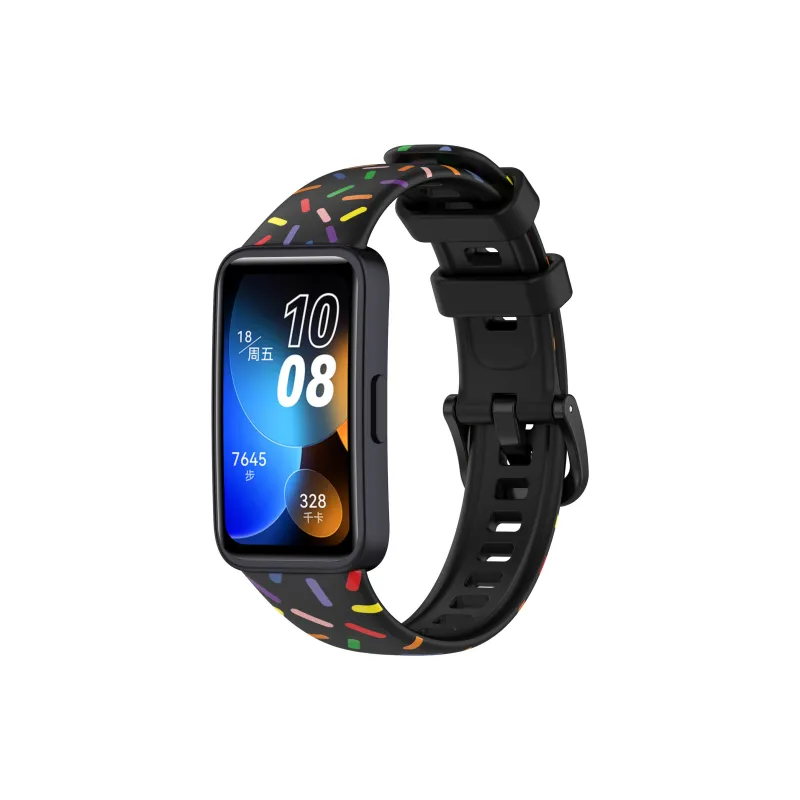 STEWPIGO Huawei Compatibility Watch Band Silicone Material-6