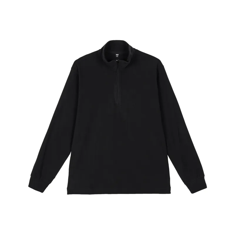 UNIQLO Velvet feel Coat Unisex Black-0