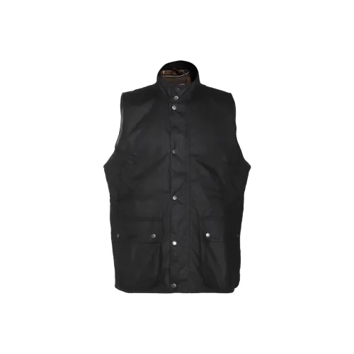 BARBOUR X Baracuta Waxed Button Up Gilet