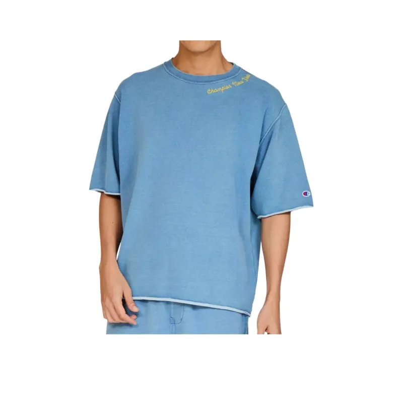 Champion Sweatshirts Men Light Blue-0