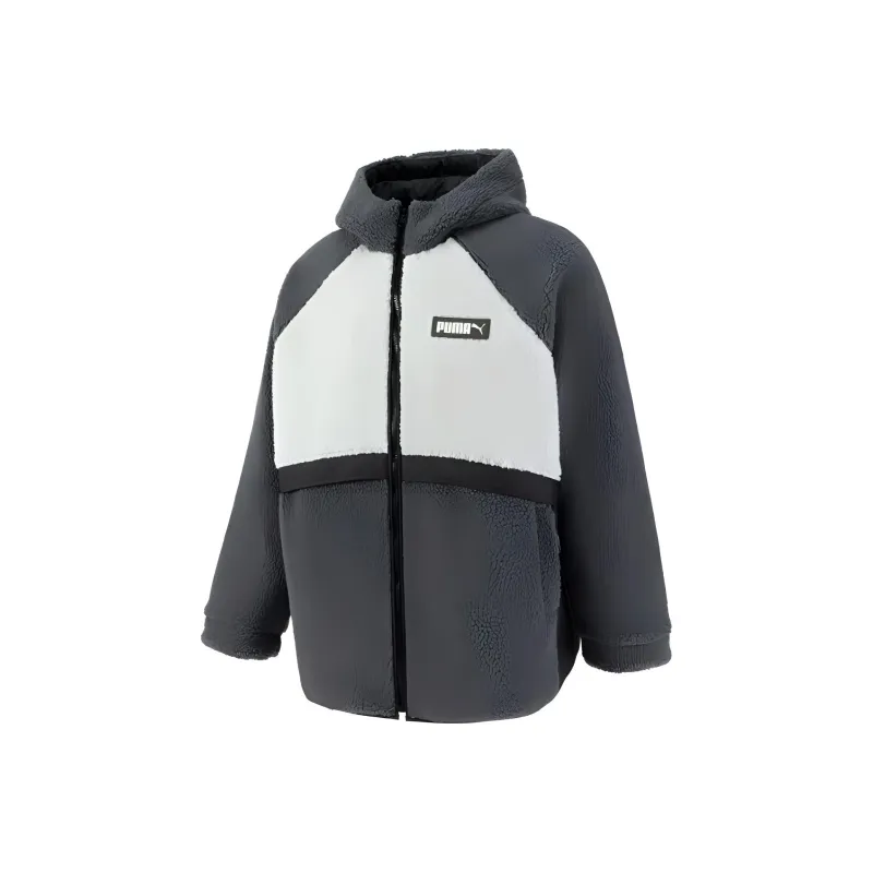 PUMA Velvet Jackets Unisex Dark Gray-0