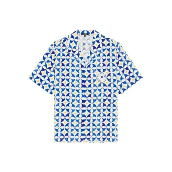 MALBON GOLF Shirts Men Blue