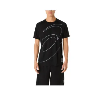 Asics T Shirts Men Black