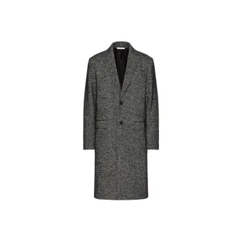 Valentino Single Breasted Long Sleeved Coat