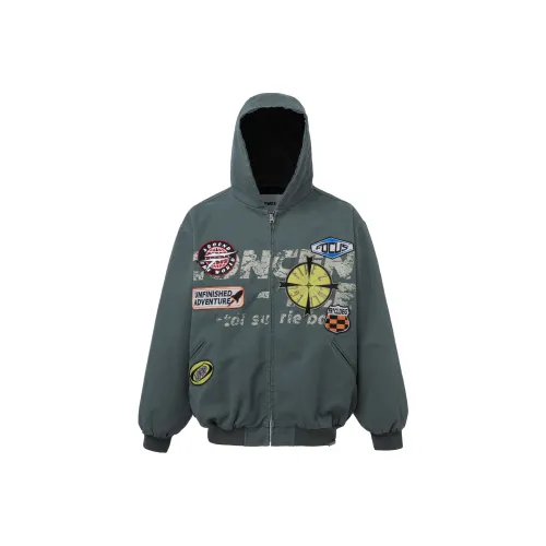 FIRE 2 COLD EGO Jackets Coats Unisex Turquoise