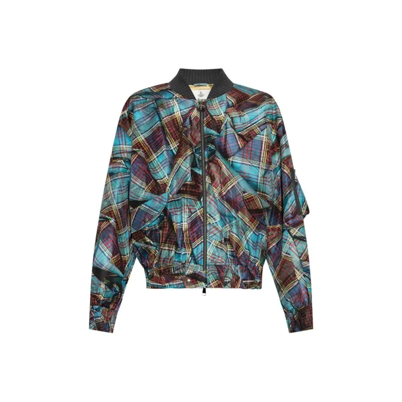 Vivienne Westwood Bernardo Zip Up Bomber Jacket-0