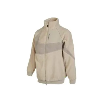 Nike Velvet Jackets Men Milk White