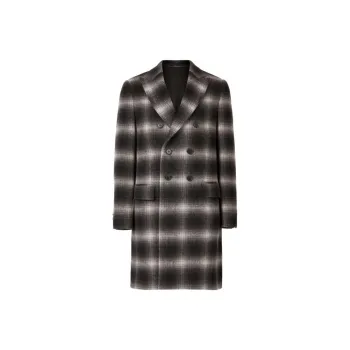 ALLSAINTS Coats Men Black White