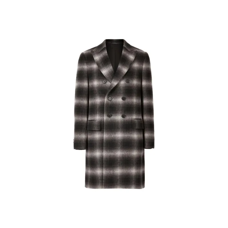 ALLSAINTS Coats Men Black White-0