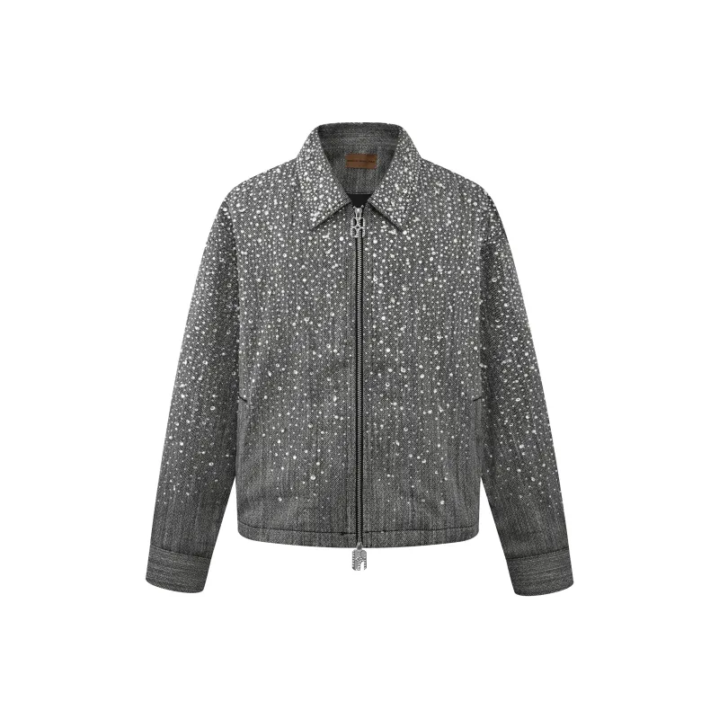 BIRTH OF ROYAL CHILD Rhinestone embellished 'Light ' Jacket-3