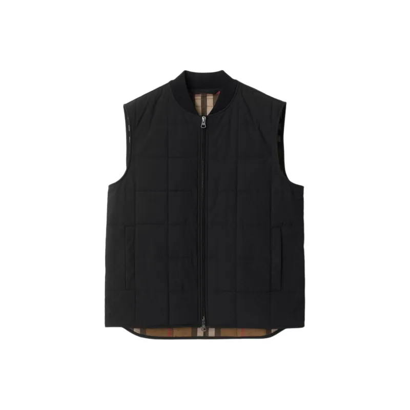 Burberry Vests Men Black-0
