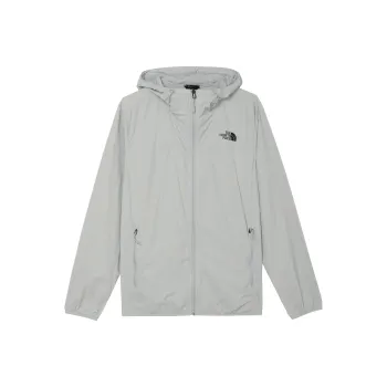 THE NORTH FACE M Upf Wind Jkt Ap High Rise Grey Medium Men's Asia Version