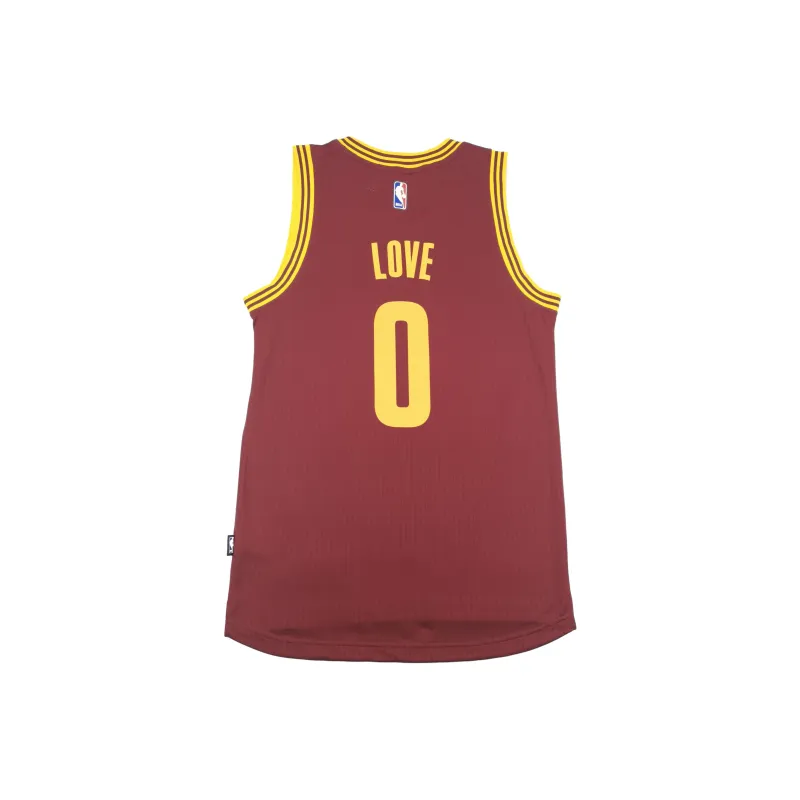 Adidas x NBA Cleveland Cavaliers SWINGMAN Fan Edition Basketball Jersey Unisex Burgundy-1