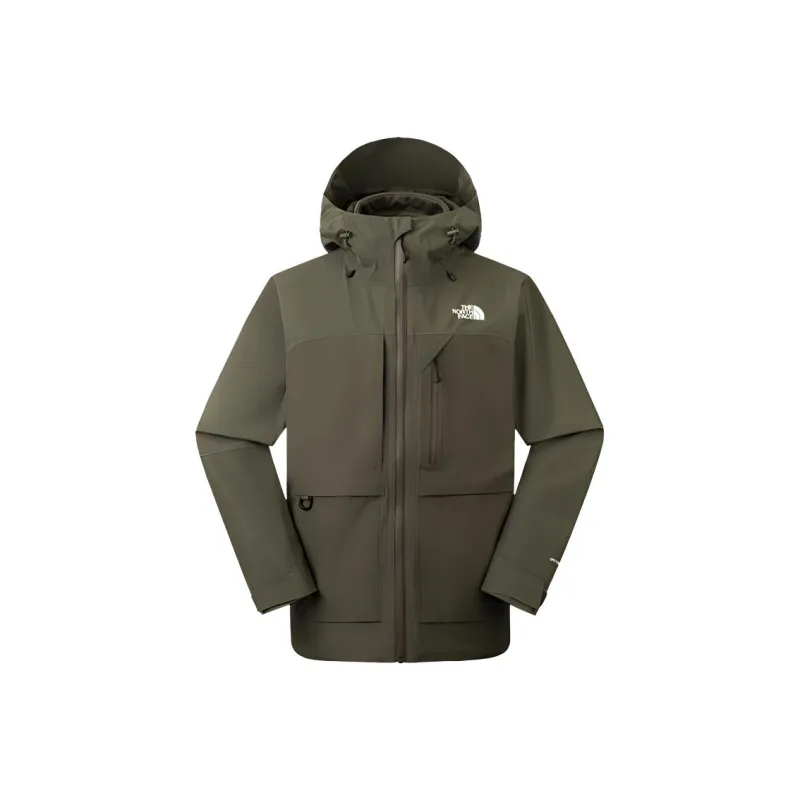 THE NORTH FACE Ranger Hiking Water-Resistant Windproof Warm Water-Repellent Windbreaker Jacket Men's Green-0