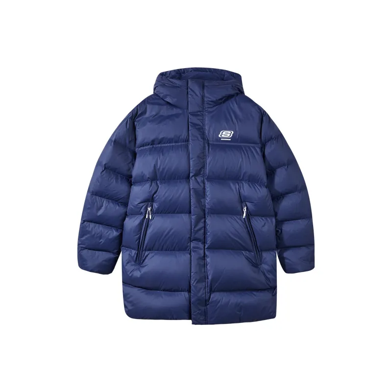 Skechers Colorful Down Jackets Men Medieval Blue/007D-0