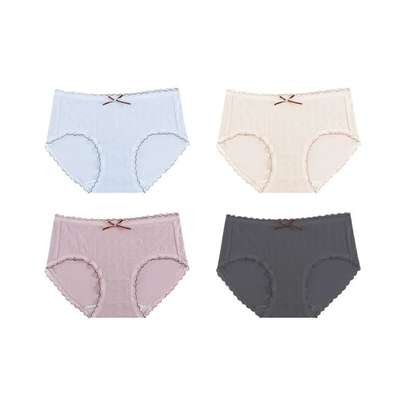 PLANDOO Underpants Women's 4 Pack-30