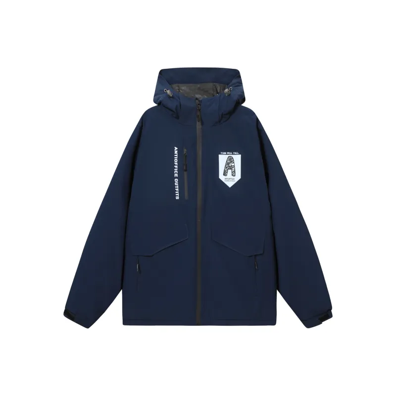 Antioffice Puffer Jacket Men's Fall And Winter-6