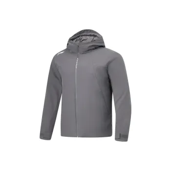 LiNing Fondue Down Series Down Jacket Men's Magnet Gray