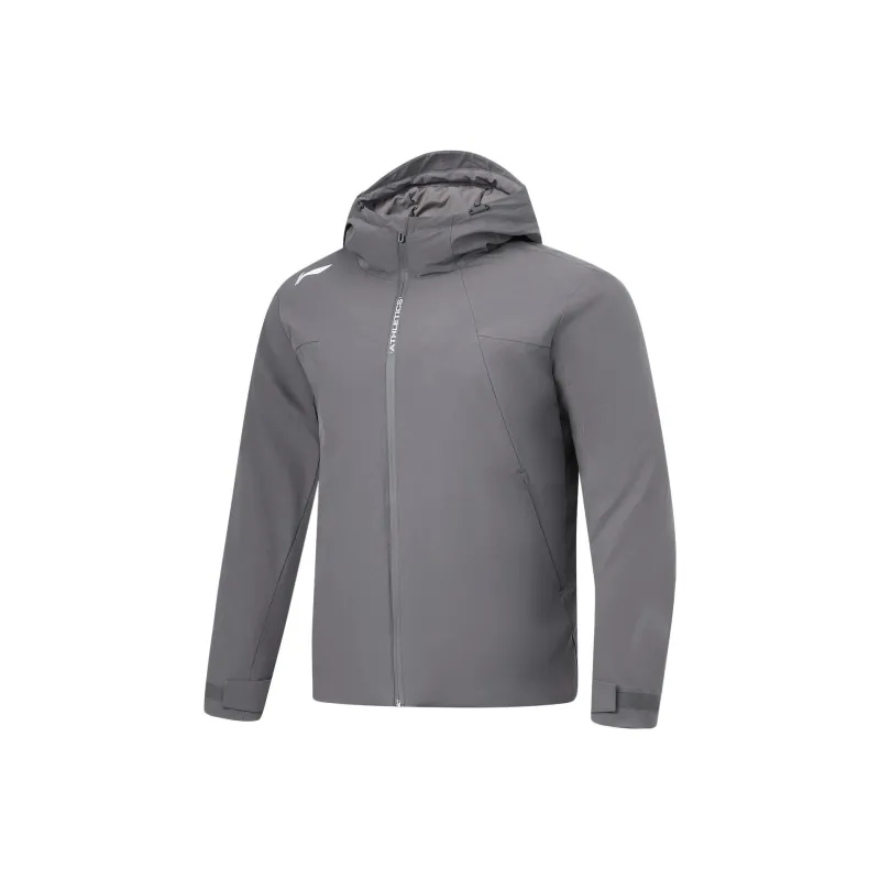 LiNing Fondue Down Series Down Jacket Men's Magnet Gray-0