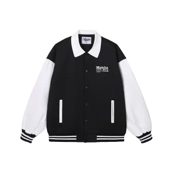 MATCHA STORY Baseball Jerseys Unisex Black
