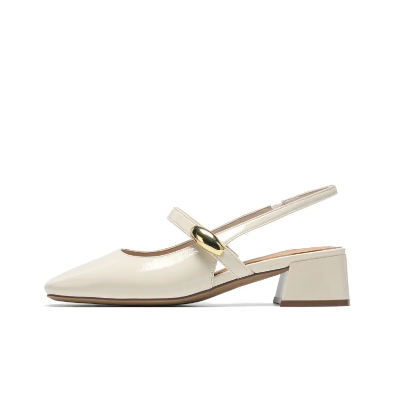 EBLAN Block Heel High Heels Women's-5