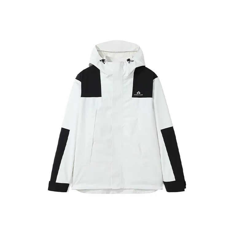 PIONEER CAMP Water Resistant Windproof Breathable Single Layer Hard Shell Windbreaker Jacket Unisex-0