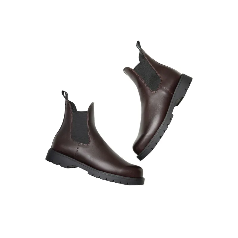 KLEMAN CLEON MANUFACTURE TONNANT Short Chelsea Boots Men's Russet-3