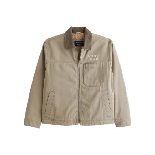 Abercrombie＆Fitch Jackets Men Taupe