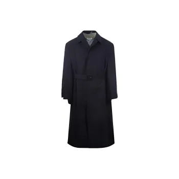 Maison Margiela Layered Cotton Trench Coat
