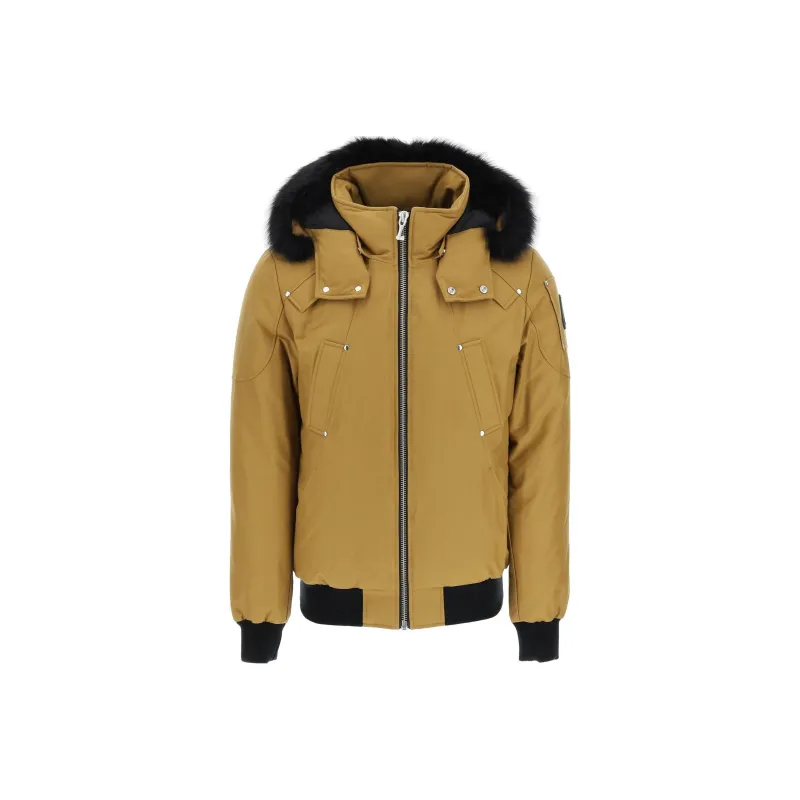 Moose Knuckles Down Jacket Men's Yellow-0