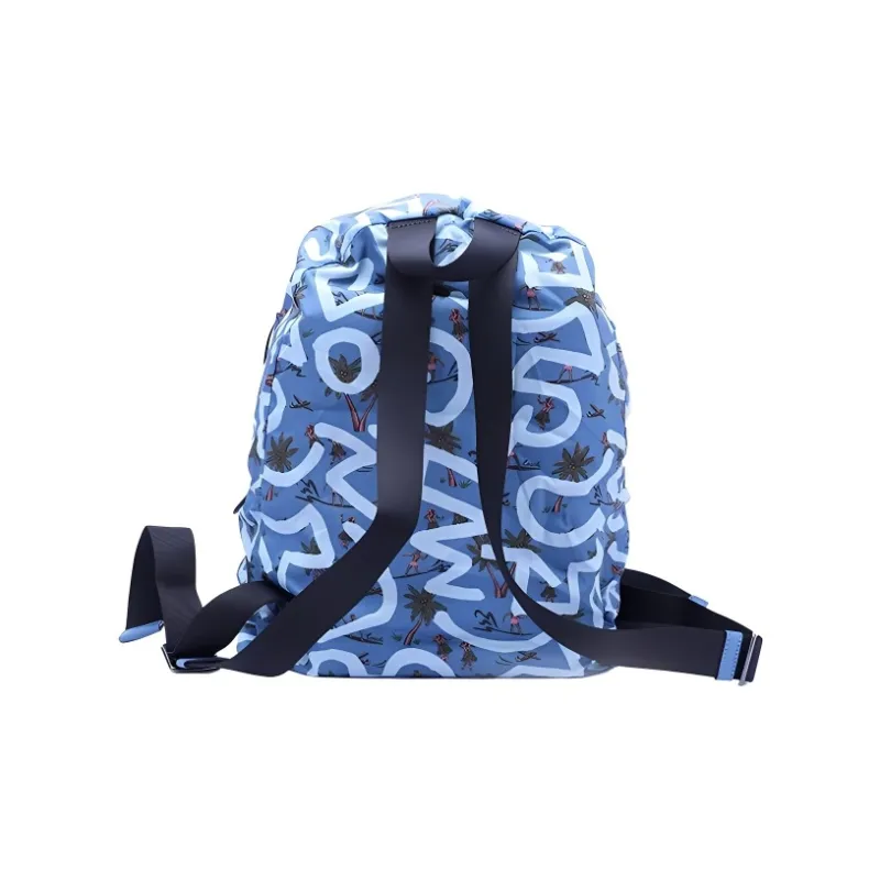 COACH Packable Nylon Backpack Large Size Men's Blue-2