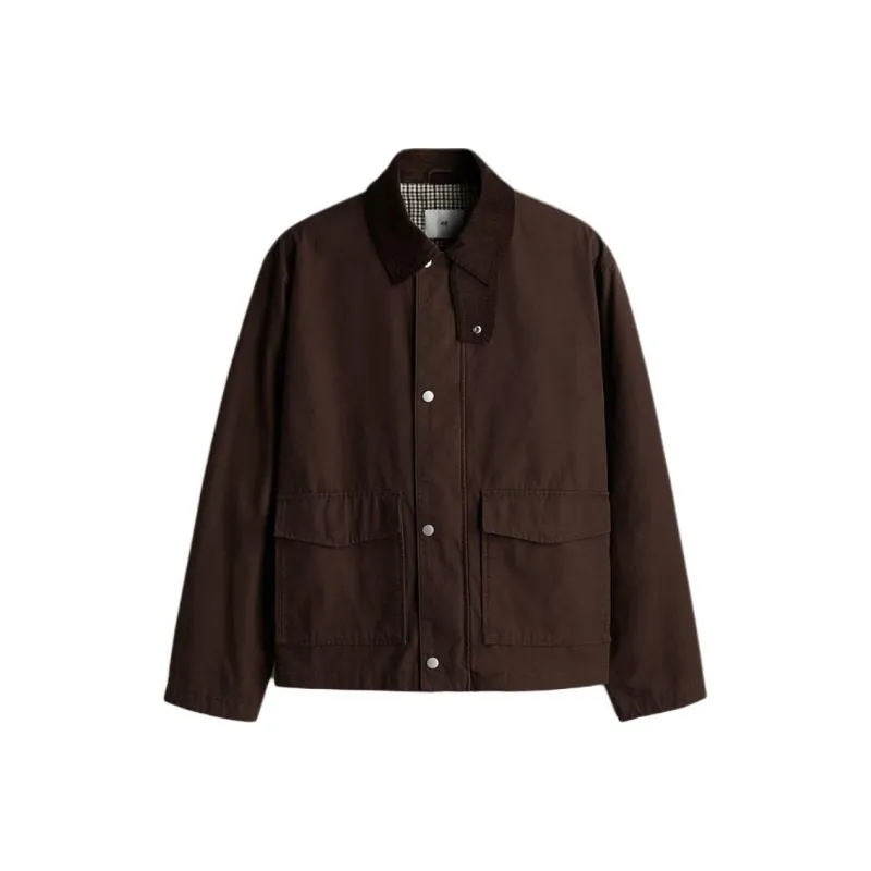 H&M Jackets & Coats Men's Brown-0