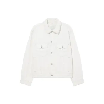 COVERNAT Denim Jacket Men's White
