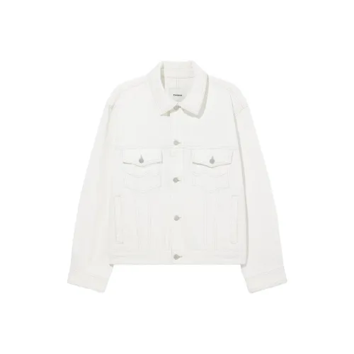 COVERNAT Denim Jacket Men's White