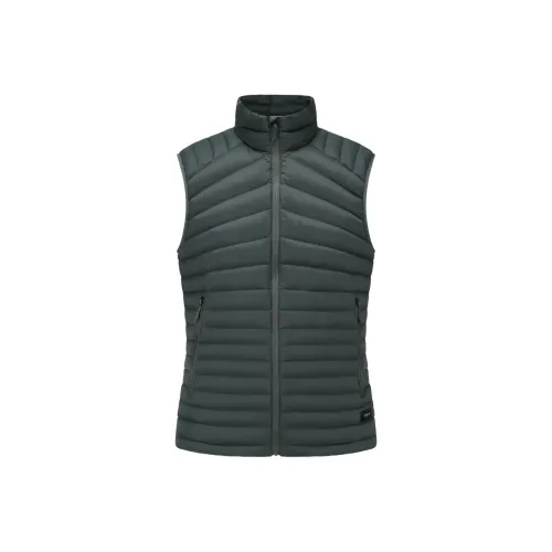 DECATHLON MT100 FORCLAZ RDS Vest Men's Dark Gray Green