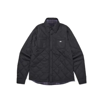 THE NORTH FACE INSULATED FLANNEL Puffer Jacket Unisex Black