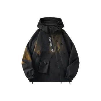 Feiyue Water Resistant Windproof UV Protection Water Repellent Windbreaker Jacket Unisex