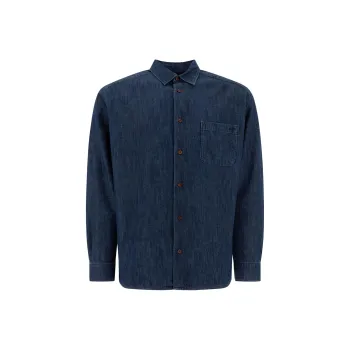 A.P.C Regular Fit Buttoned Shirt