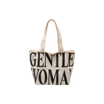 Wenpercy Canvas Tote Bag, Shopping Bag, Canvas Bag, Shoulder Bag Women's Multicolor
